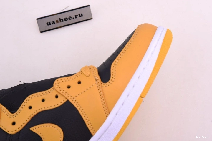 Jordan Air OG Black 1 Retro High 555088-701 Pollen 0205